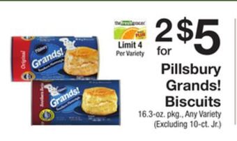 The Fresh Grocer Grands! biscuits offer