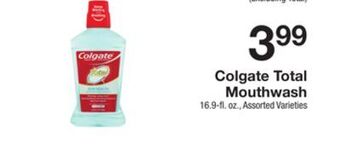 The Fresh Grocer Total mouthwash offer