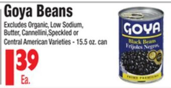King Kullen Goya beans offer