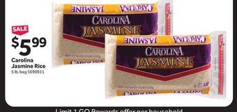 Stop&Shop Carolina jasmine rice offer