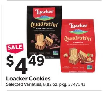 Stop&Shop Loacker cookies offer