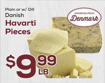 DeCicco & Sons Danish havarti pieces offer