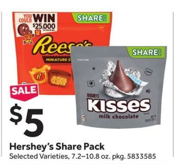 Stop&Shop Hershey's share pack offer