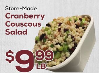 DeCicco & Sons Cranberry couscous salad offer