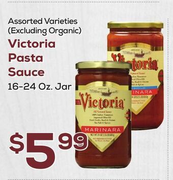 DeCicco & Sons Victoria pasta sauce offer