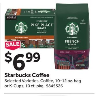Stop&Shop Starbucks coffee offer