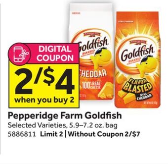 Stop&Shop Pepperidge farm gold sh offer