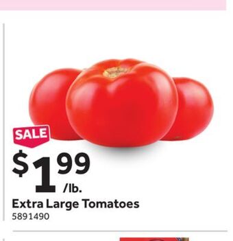 Stop&Shop Extra large tomatoes offer