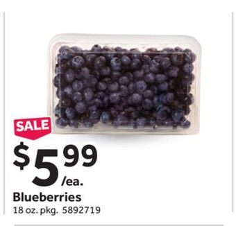 Stop&Shop Blueberries offer