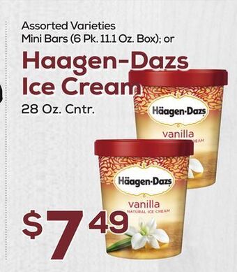 DeCicco & Sons Haagen-dazs ice cream 28 oz. cntr offer