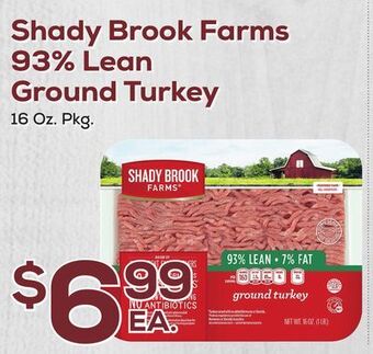 DeCicco & Sons Shady brook farms 93% lean ground turkey offer