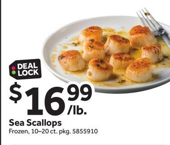 Stop&Shop Sea scallops offer