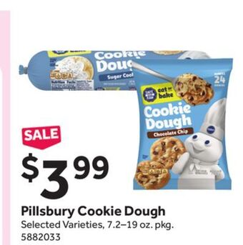 Stop&Shop Pillsbury cookie dough offer