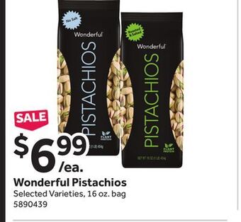 Stop&Shop Wonderful pistachios offer