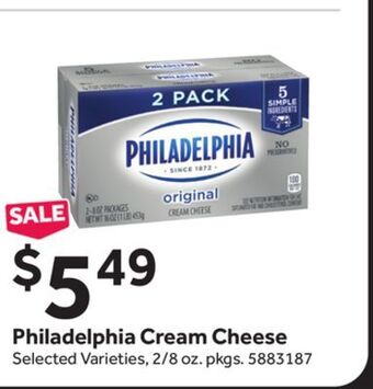 Stop&Shop Philadelphia cream cheese offer