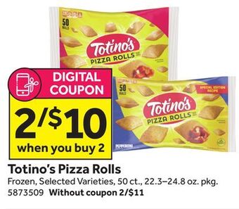 Stop&Shop Totino's pizza rolls offer