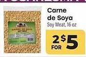 Carne de soya