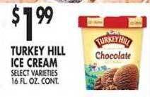 Met Foodmarkets Turkey hill ice cream offer
