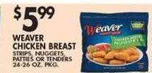 Met Foodmarkets Weaver chicken breast offer