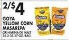 Met Foodmarkets Goya yellow corn masarepa offer