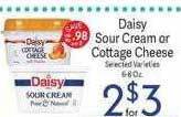 Riesbeck Daisy sour cream or cottage cheese offer