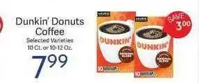Riesbeck Dunkin's donuts coffee offer