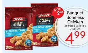 Banquet boneless chicken