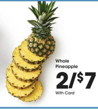 Ralphs Whole pineapple offer