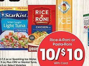 Ralphs Rice-a-roni or pasta-roni offer