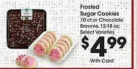Ralphs Frosted sugar cookies offer