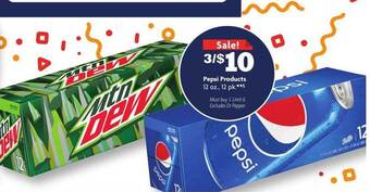 Family Dollar Pepsi products offer