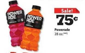 Family Dollar Powerade offer