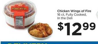 Foods Co Chicken wings of fire offer