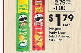 Kroger Pringles party stack offer