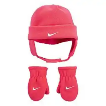 Kohl's Toddler nike arctic fleece chin strap hat and mittens 2-piece set offer