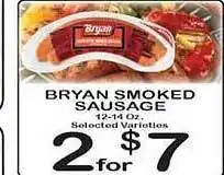 Foodland Bryan smoked sausage offer
