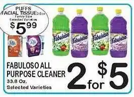 Fabuloso all purpose cleaner