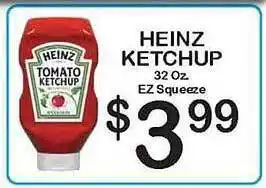 Foodland Heinz ketchup offer