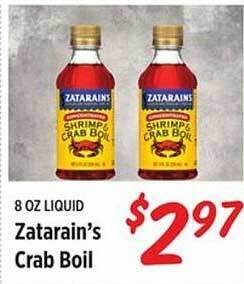 Rouses Zatarain's crab boil offer