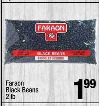 Super King Markets Faraon black beans offer