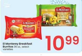 Albertsons El Monterey Breakfast Burritos 36 oz offer