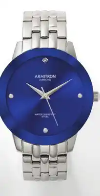 JC Penney Armitron men's silver-tone offer