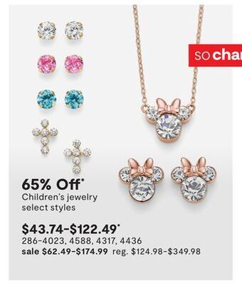 JC Penney Children's jewelry offer