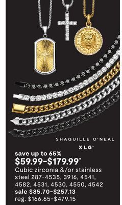 JC Penney Cubic zirconia &/or stainless steel offer