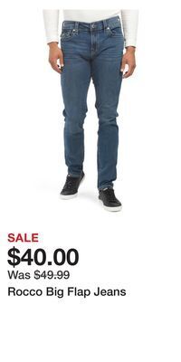 TJ Maxx Rocco big flap jeans offer