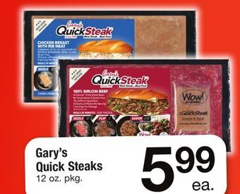 ACME Gary's quick steaks offer