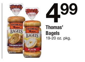 ACME Thomas' bagels offer