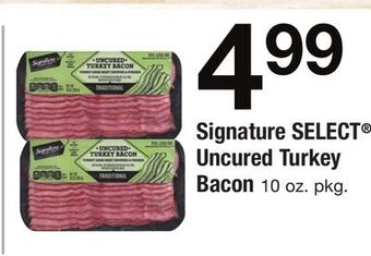 ACME Signature select® uncured turkey bacon offer