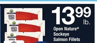 ACME Open nature® sockeye salmon fillets offer