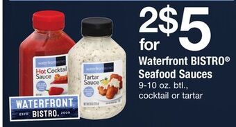 ACME Waterfront bistro® seafood sauces offer